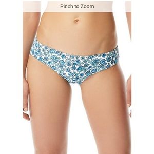Shirred Smooth Fit Cheeky Bikini Swim Bottoms